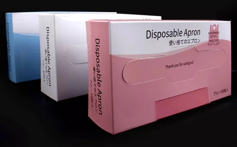 Disposable PE Apron-4